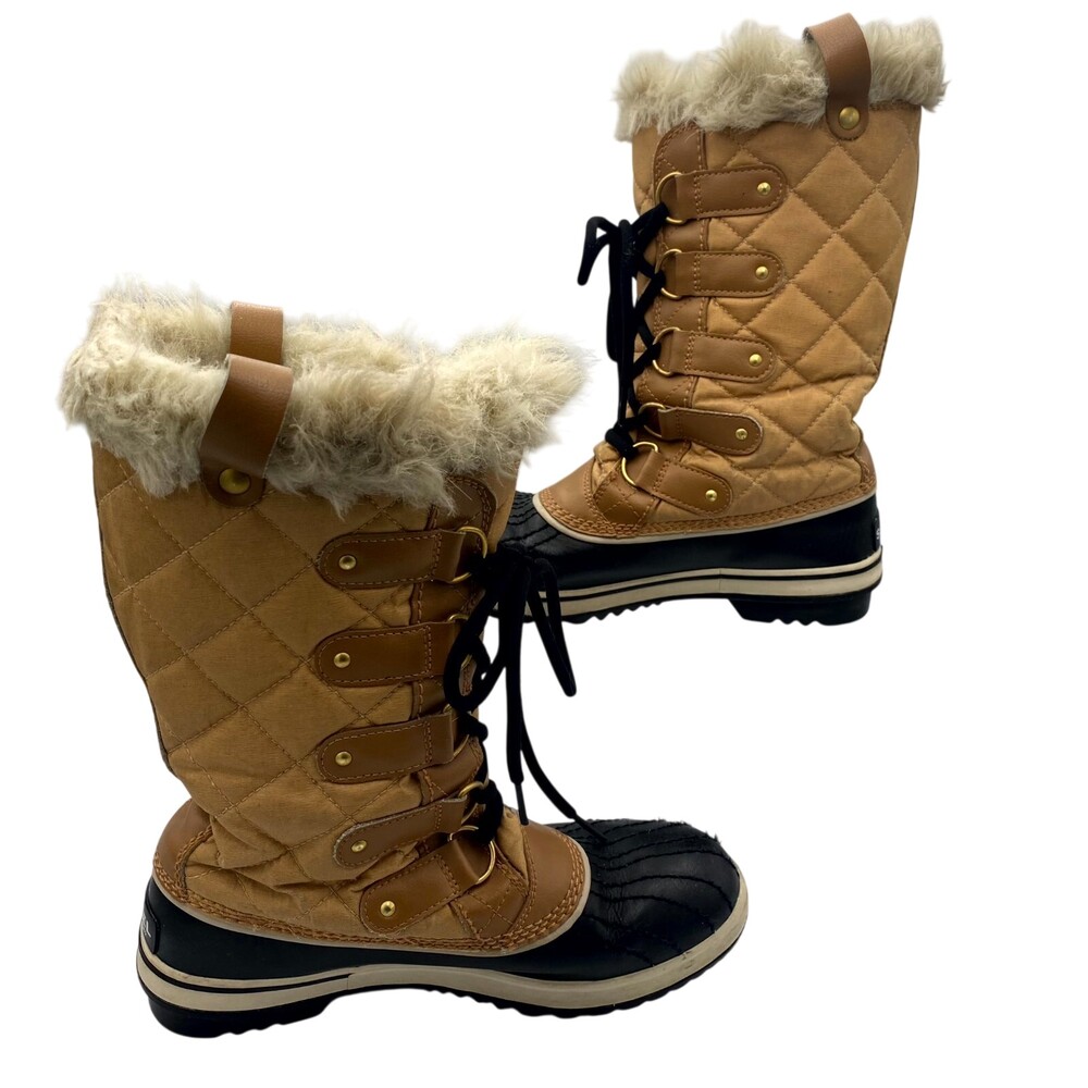 Sorel Tofino II 1485571374 Women's 8 Boot Curry Fawn Cate Waterproof Winter Boot